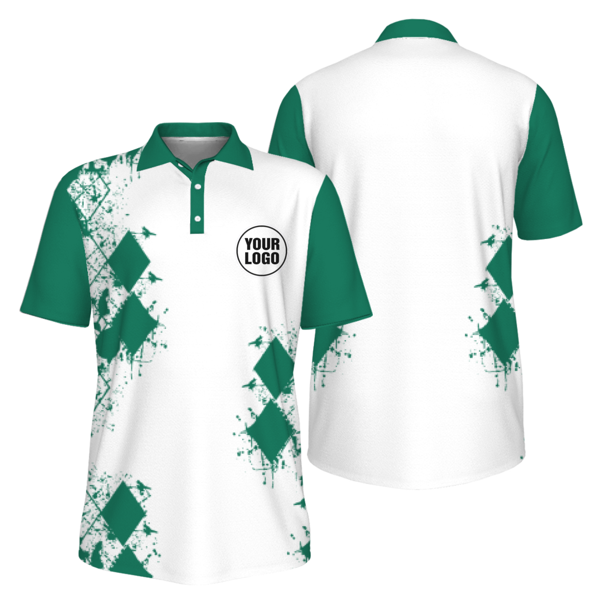 Picklewin Court Focus Pickleball Performance Polo Shirt