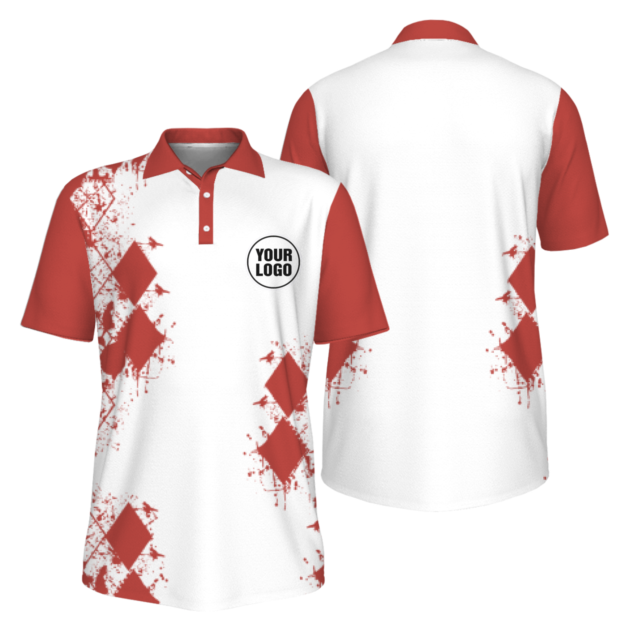 Picklewin Court Focus Pickleball Performance Polo Shirt
