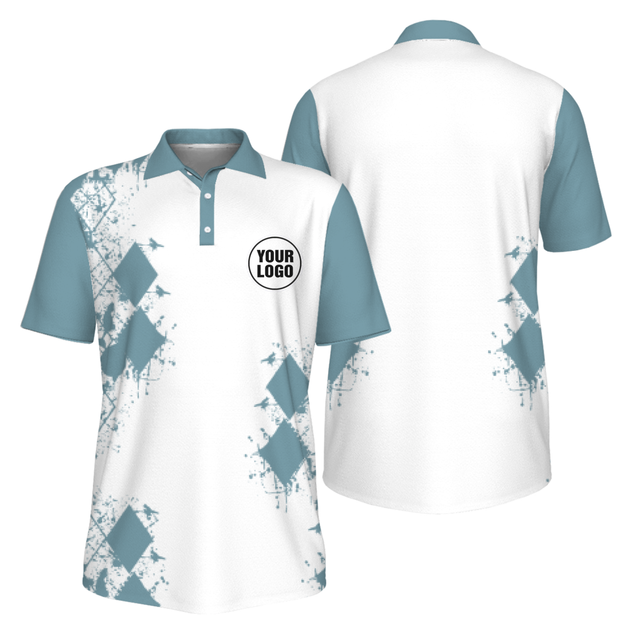 Picklewin Court Focus Pickleball Performance Polo Shirt