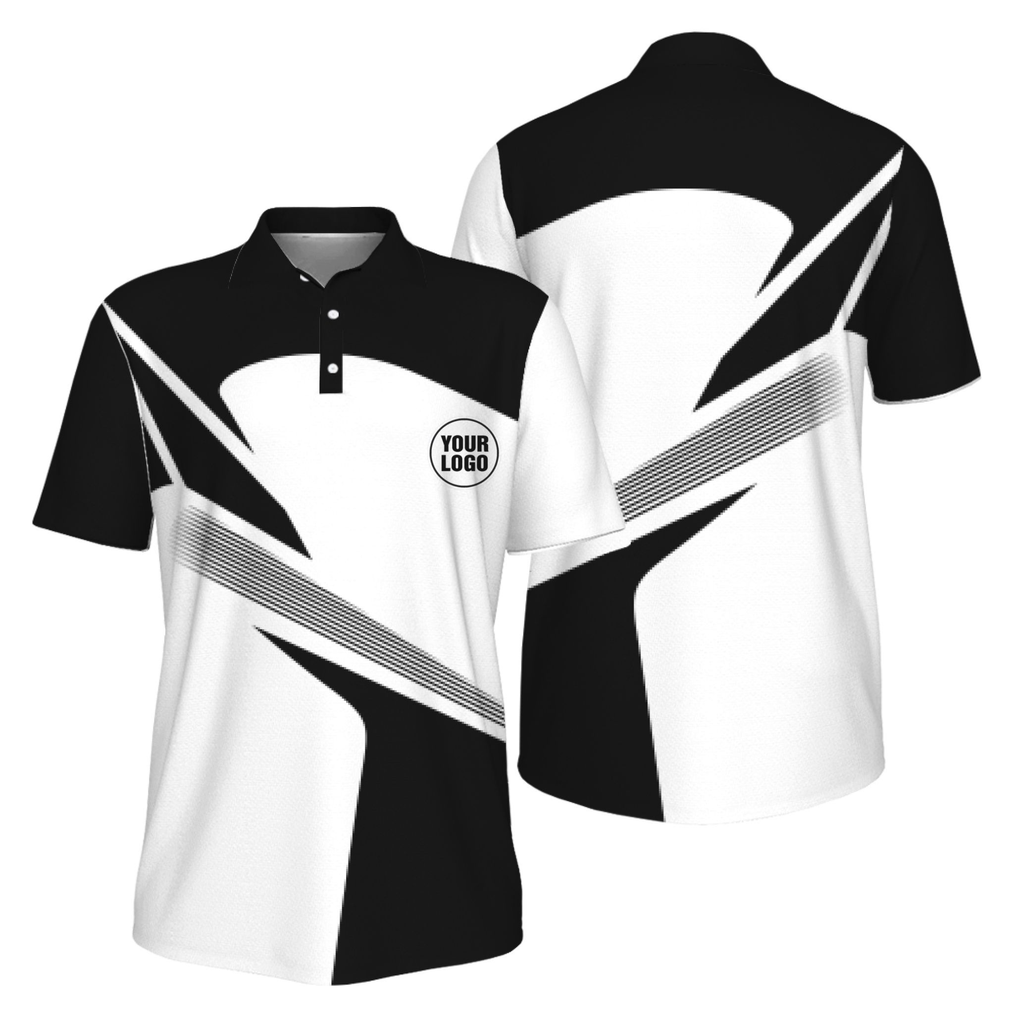 Picklewin Custom Trendy Pickleball Performance Polo UV Protection
