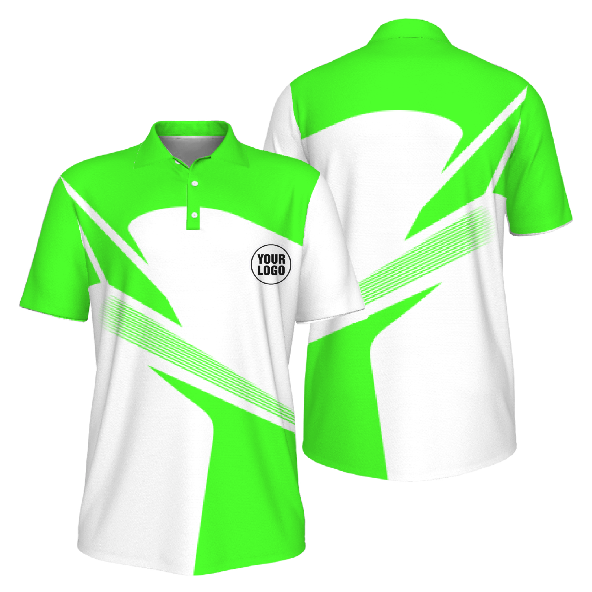Picklewin Custom Trendy Pickleball Performance Polo UV Protection