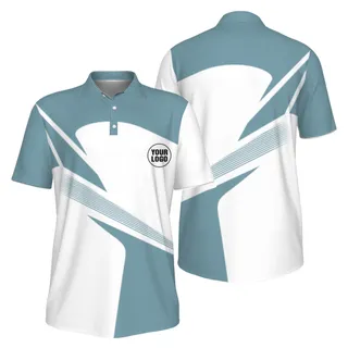 Picklewin Custom Trendy Pickleball Performance Polo UV Protection – alternate