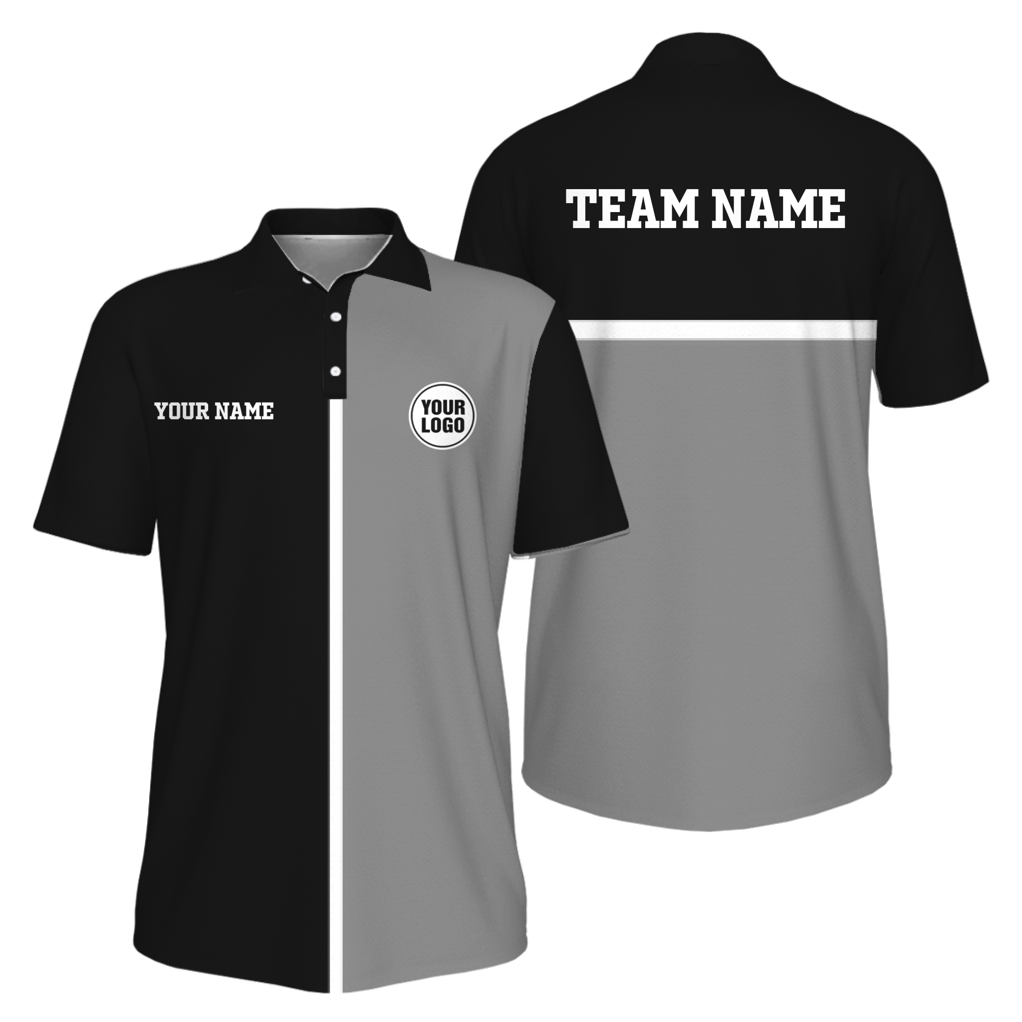 Picklewin Custom Logo Trendy Pickleball Performance Polo UV Protection