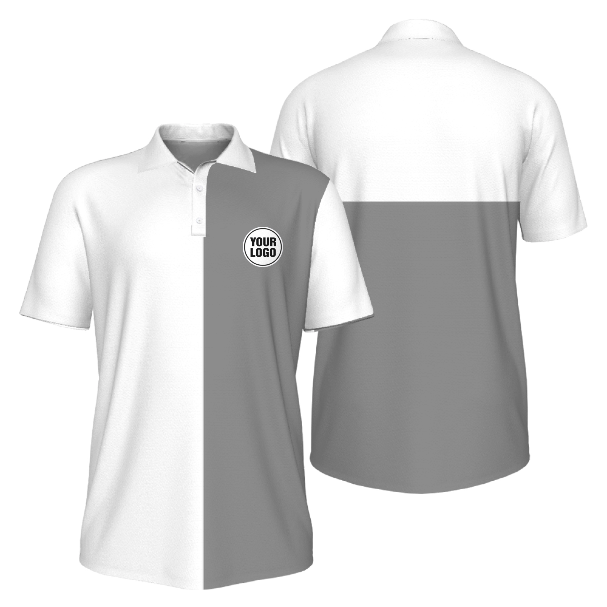 Picklewin Custom Logo Trendy Pickleball Performance Polo UV Protection