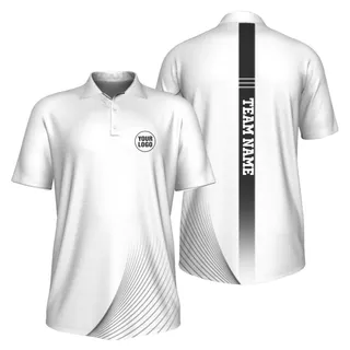  Picklewin Custom Logo Fashion Pickleball Performance Polo UV Protection 