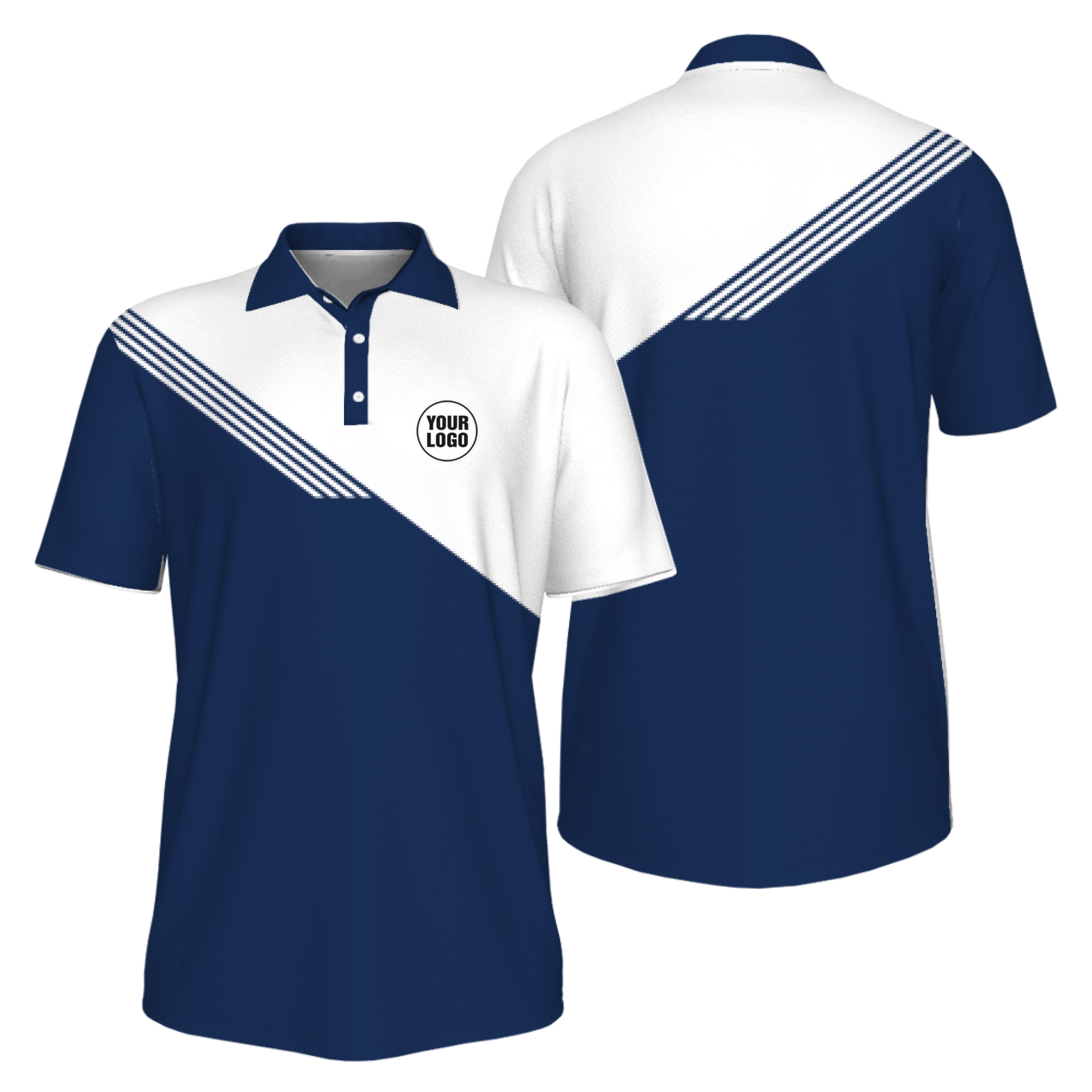 Picklewin Custom Logo Classic Pickleball Performance Polo UV Protection  