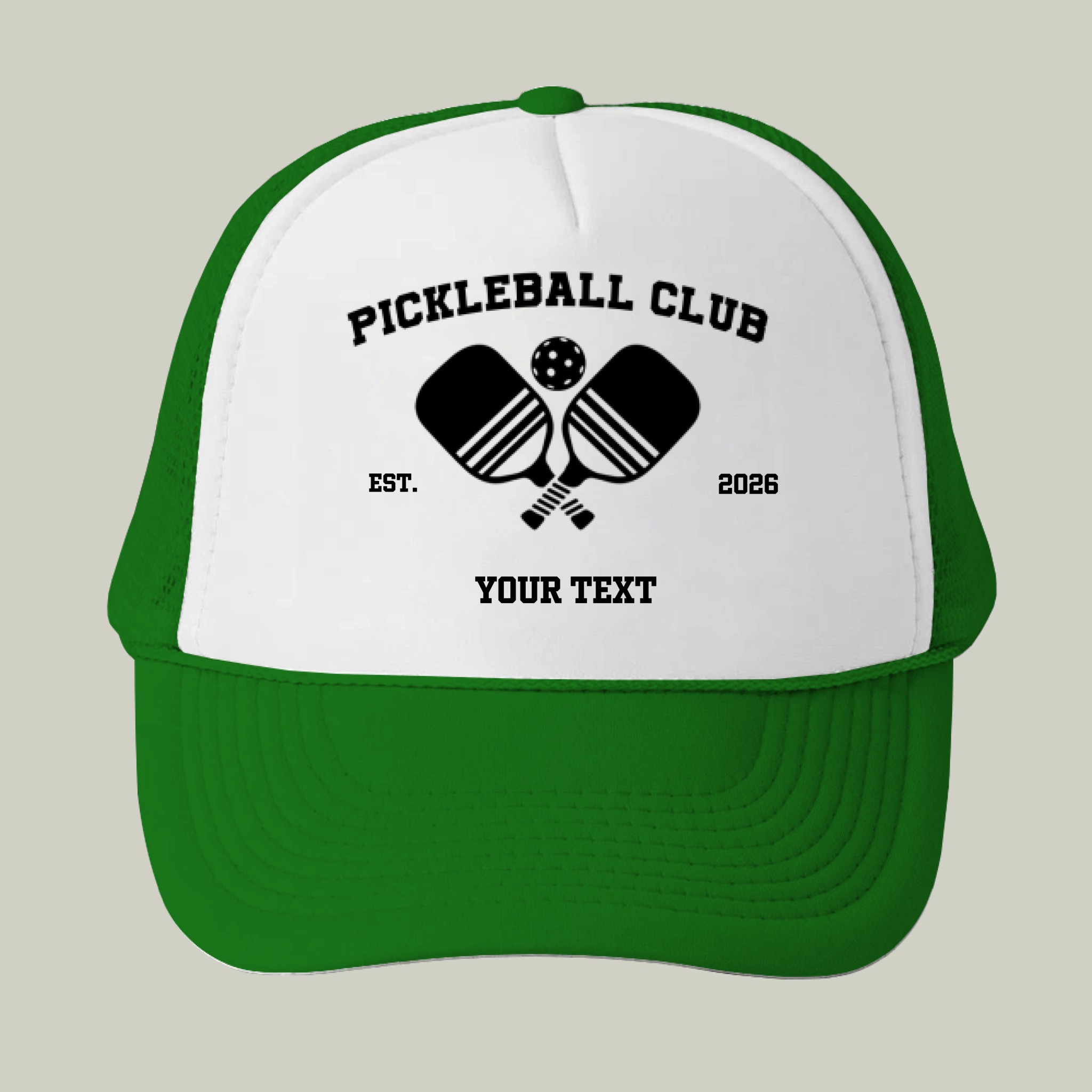 Picklewin Custom Team Name Pickleball Trucker Cap 