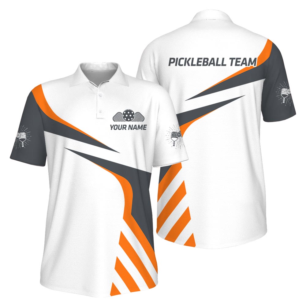 Picklewin Custom Club Logo Pickleball Men's Polo