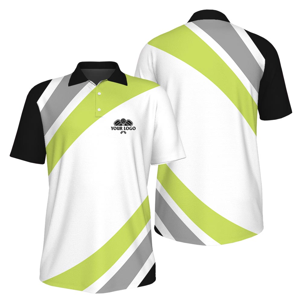 Picklewin Custom Tournament Pickleball Men's Polo