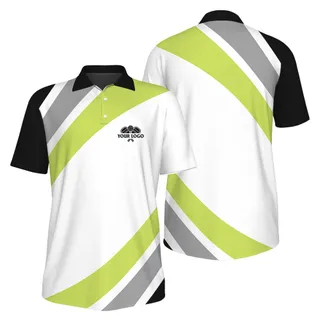 Picklewin Custom Tournament Pickleball Men's Polo