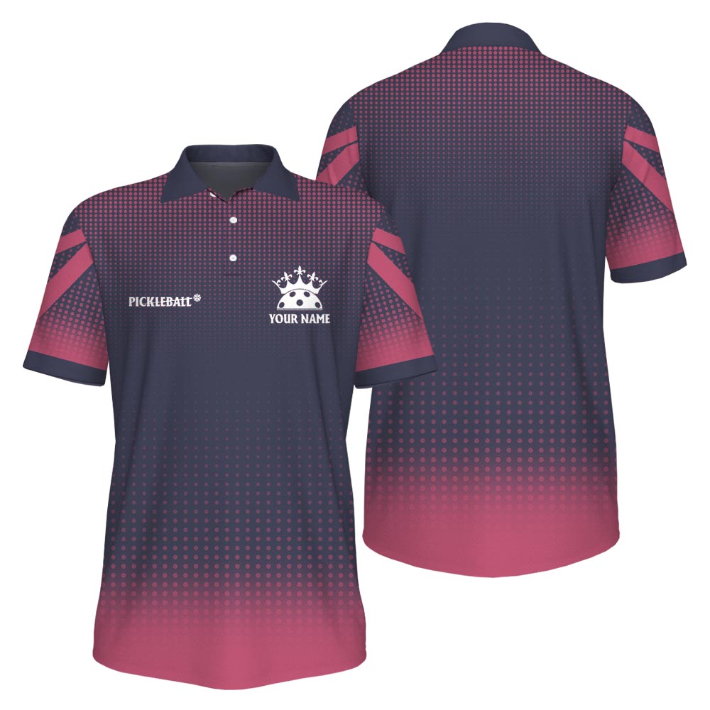  Picklewin Custom Pickleball Name  UV Men's Polo Shirt 