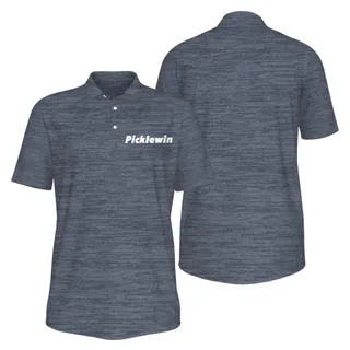 Picklewin Pickleball Performance UV Men's Polo Shirt