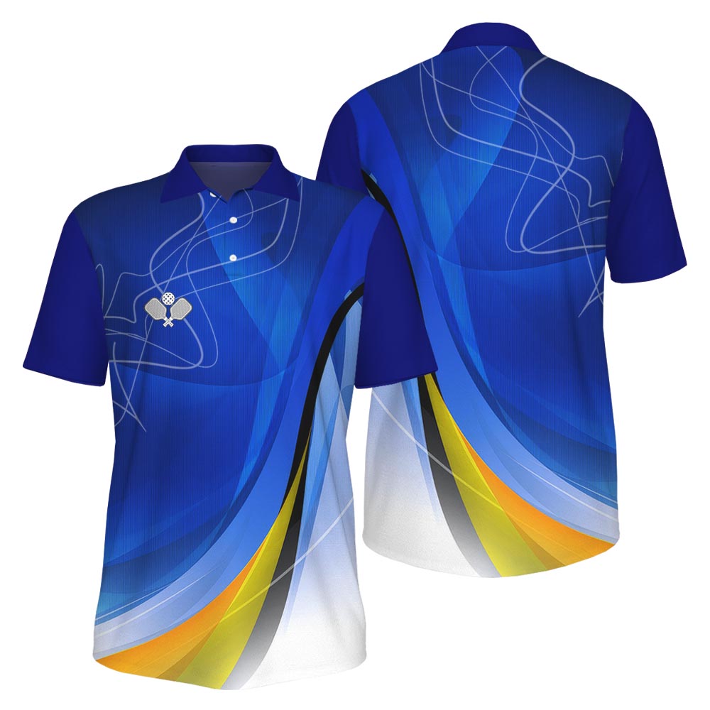 Picklewin Pickleball Athletic UV Men's Polo