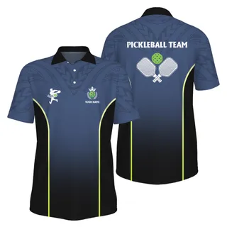 Picklewin Pickleball UV Protection Men's Polo