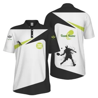 Custom Logo And Team Name Men's UV Protection Polo Shirt 