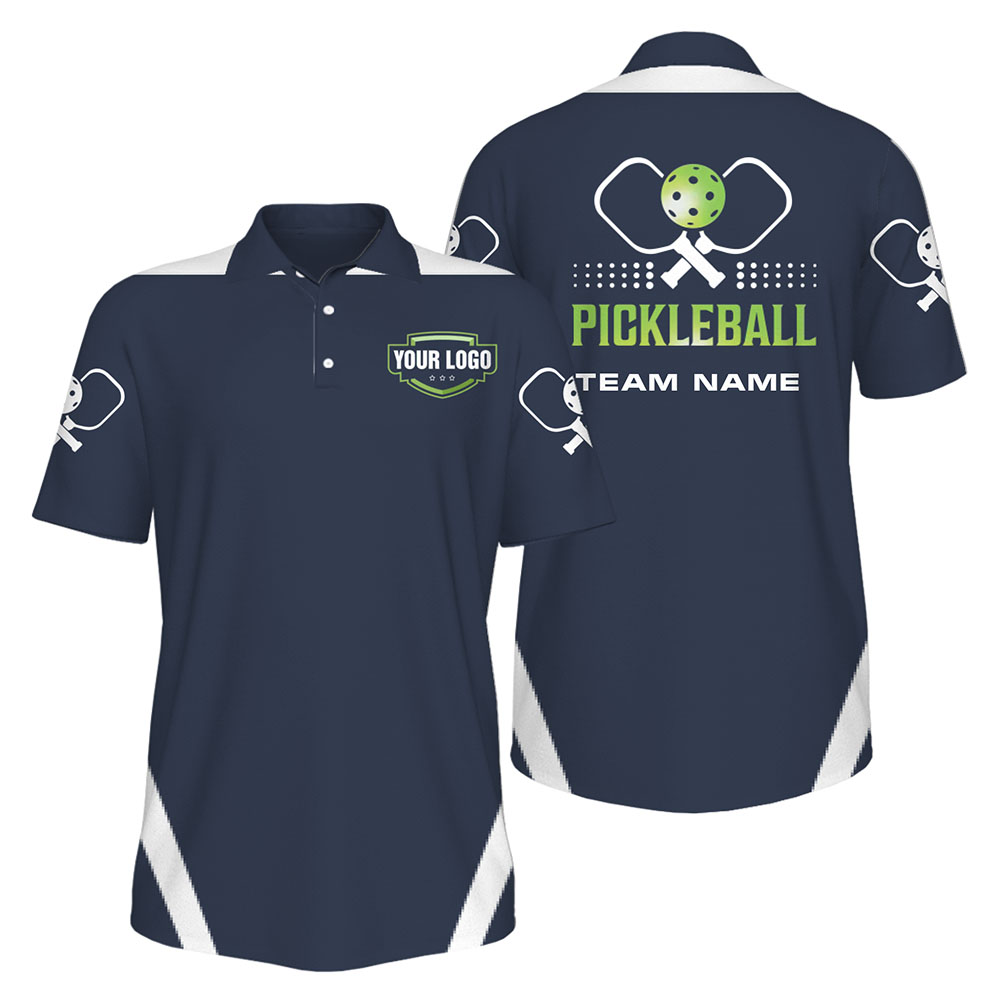 Custom Team Logo Men's UV Protection Polo Shirt
