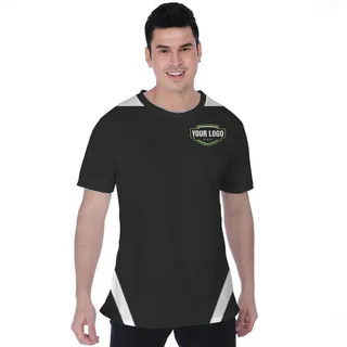 Custom Team Logo Moisture-wicking T-shirt