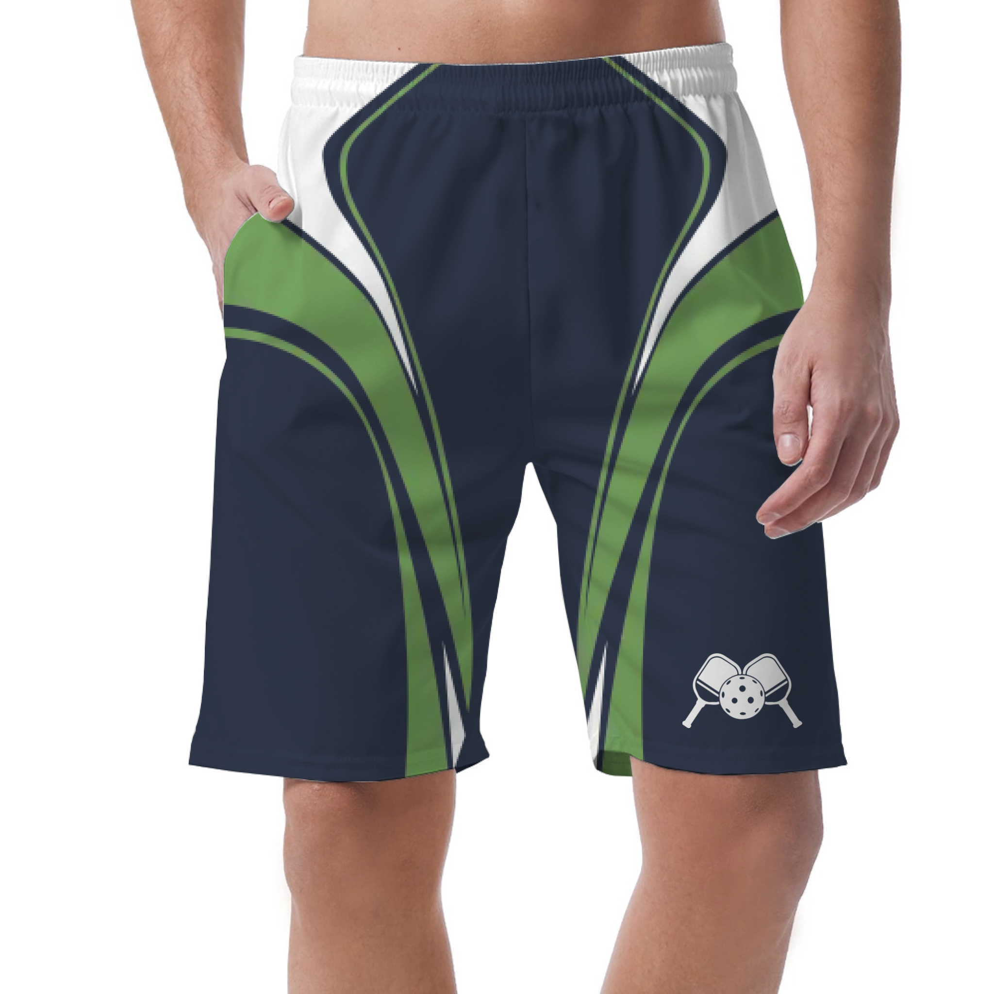 Picklewin Custom Elegant Short Pants For Men