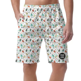Picklewin All Over Print Men's Customized Short Pants Summer Vibe – alternate