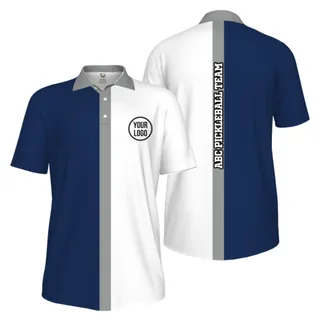 Picklewin Basic Custom Pickleball Team UV Protection Men Polo Shirt 