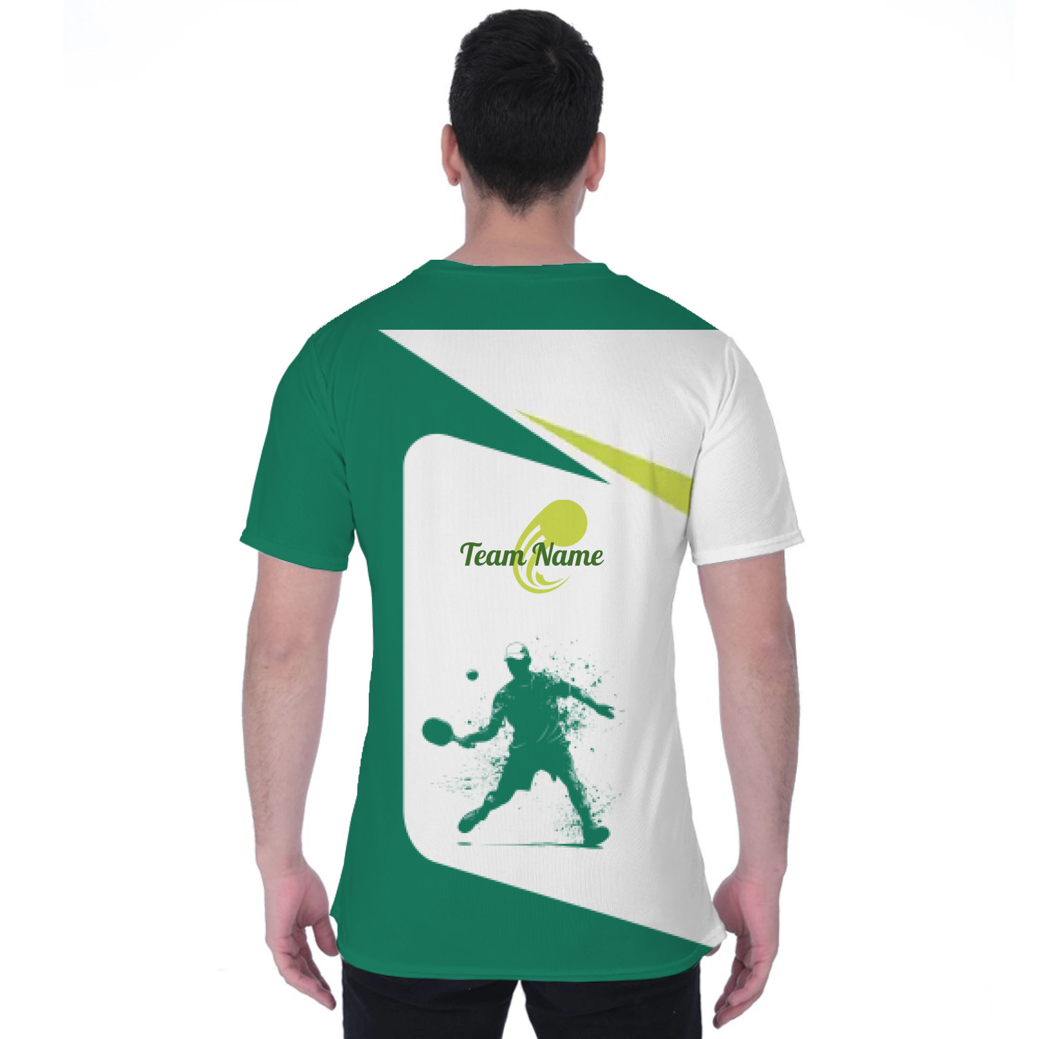 Picklewin Best Custom Team Logo And Name Pickleball T-shirt For Men  - alternate