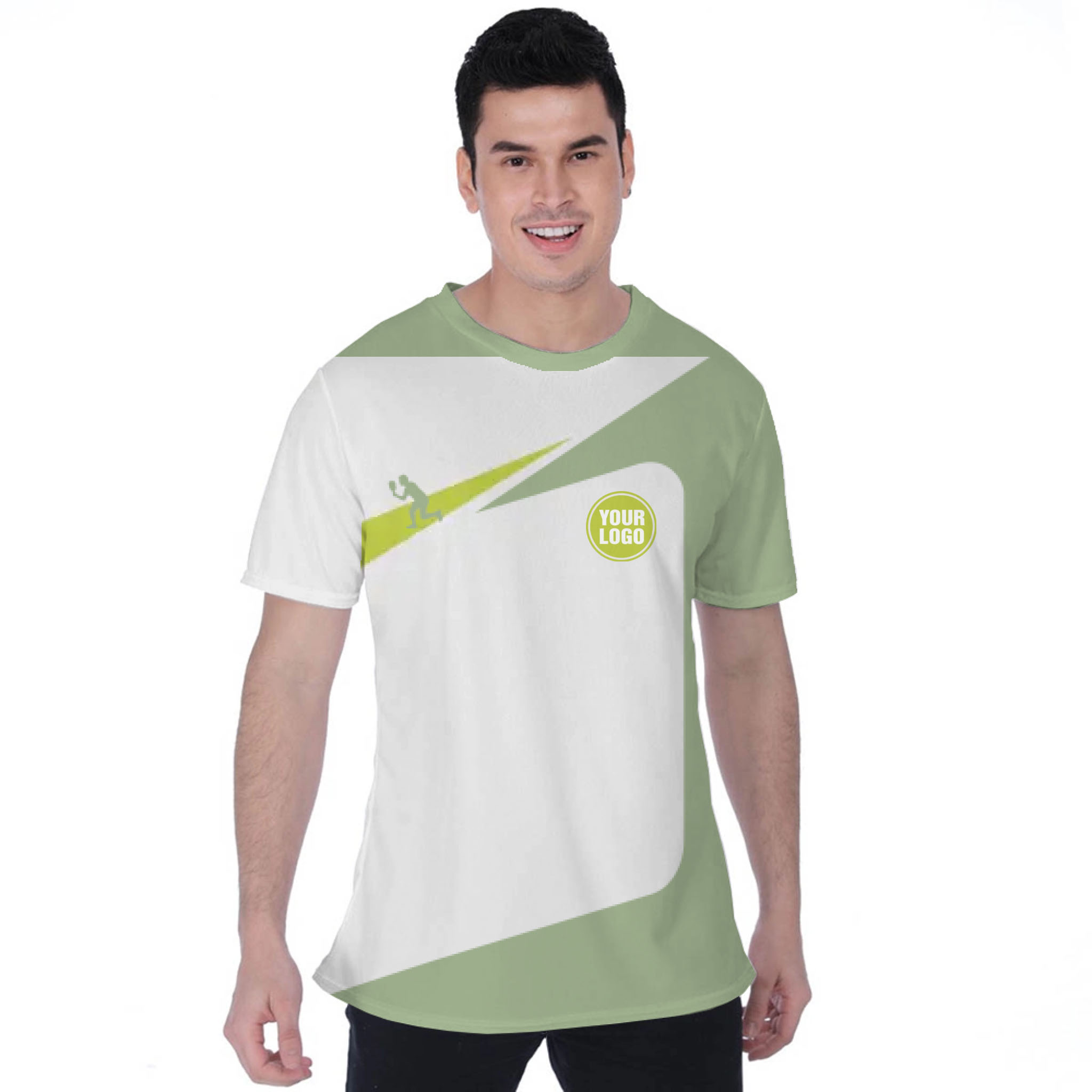 Picklewin Best Custom Team Logo And Name Pickleball T-shirt For Men 