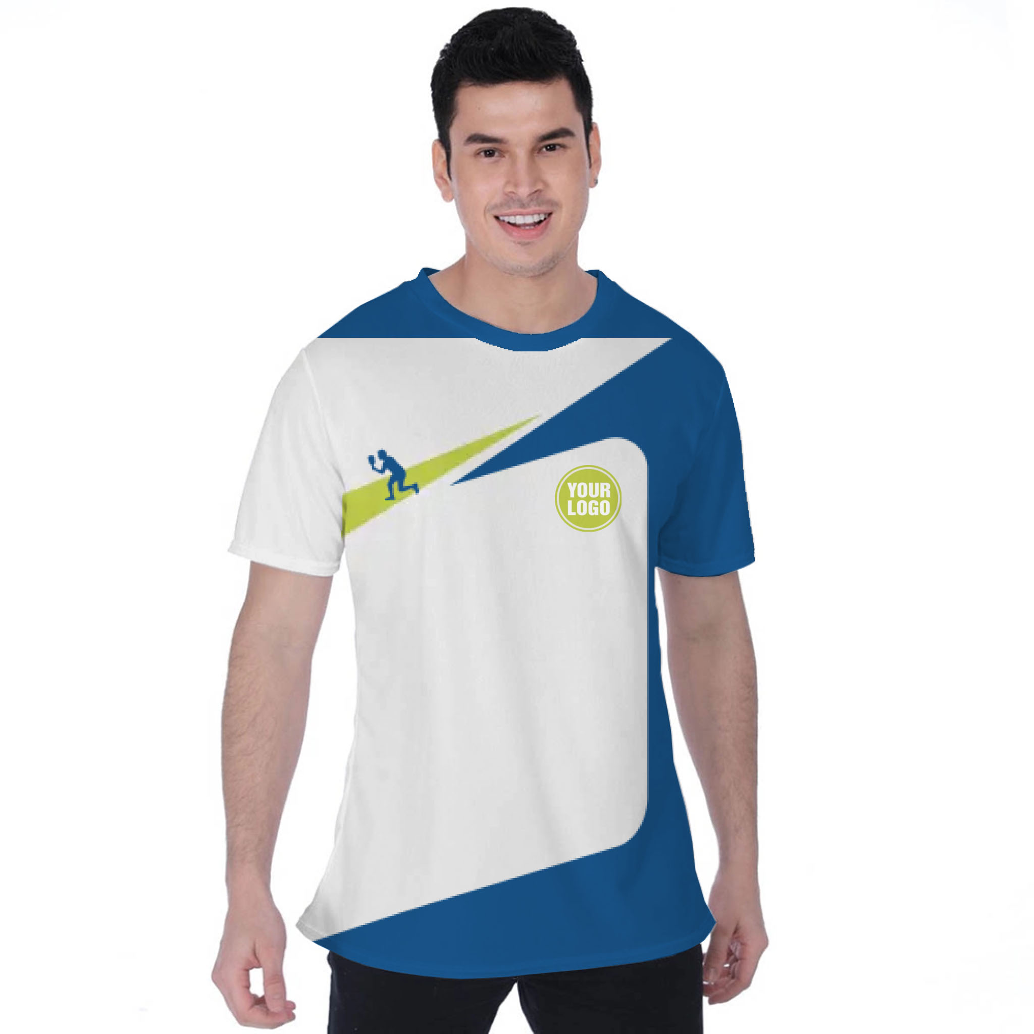 Picklewin Best Custom Team Logo And Name Pickleball T-shirt For Men 