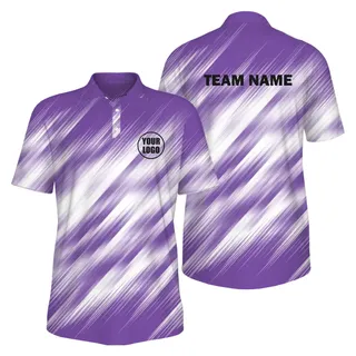  Picklewin Brushstroke Customized UV Protection Polo Shirt For Men – alternate
