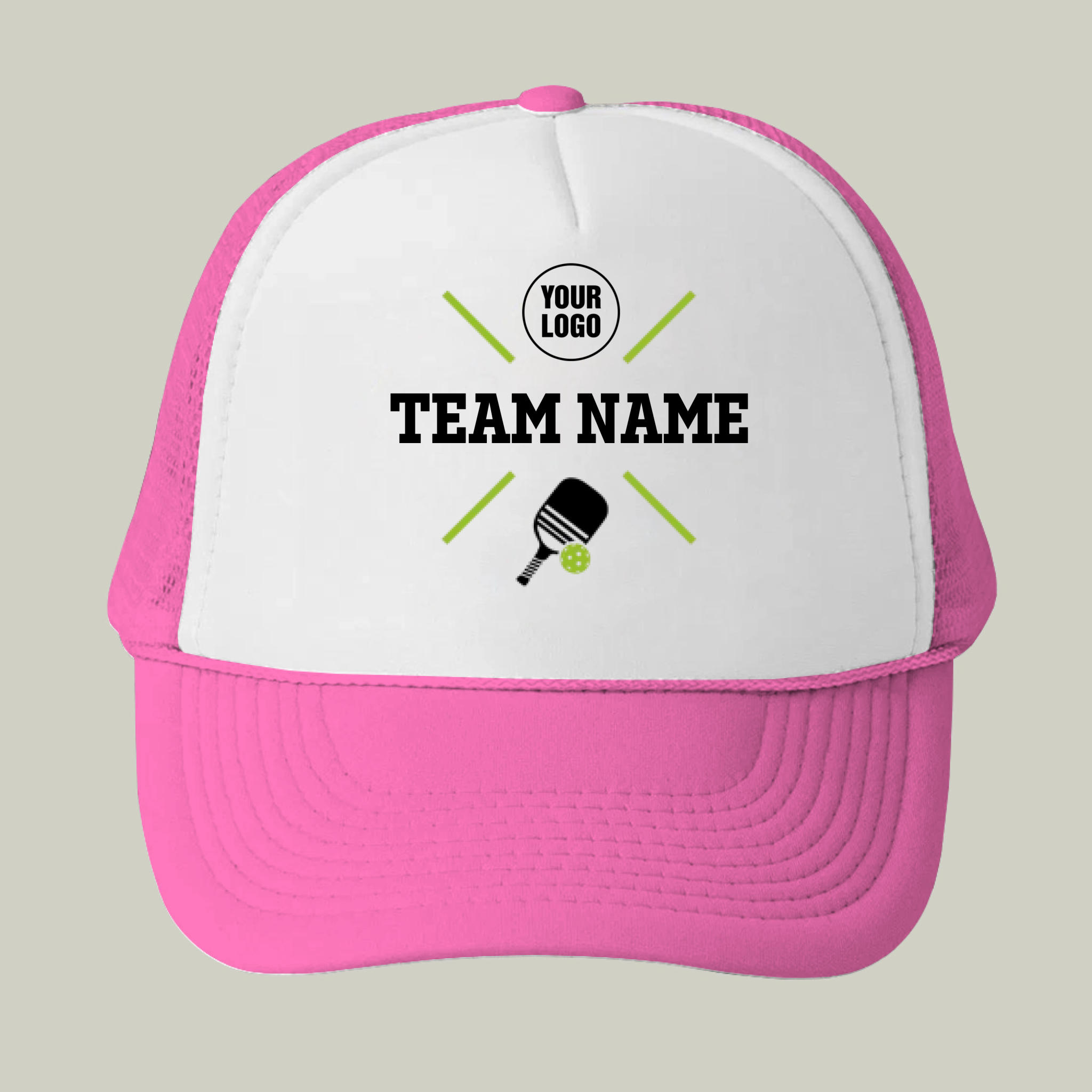 Picklewin Creative Custom Pickleball Trucker Cap For Men