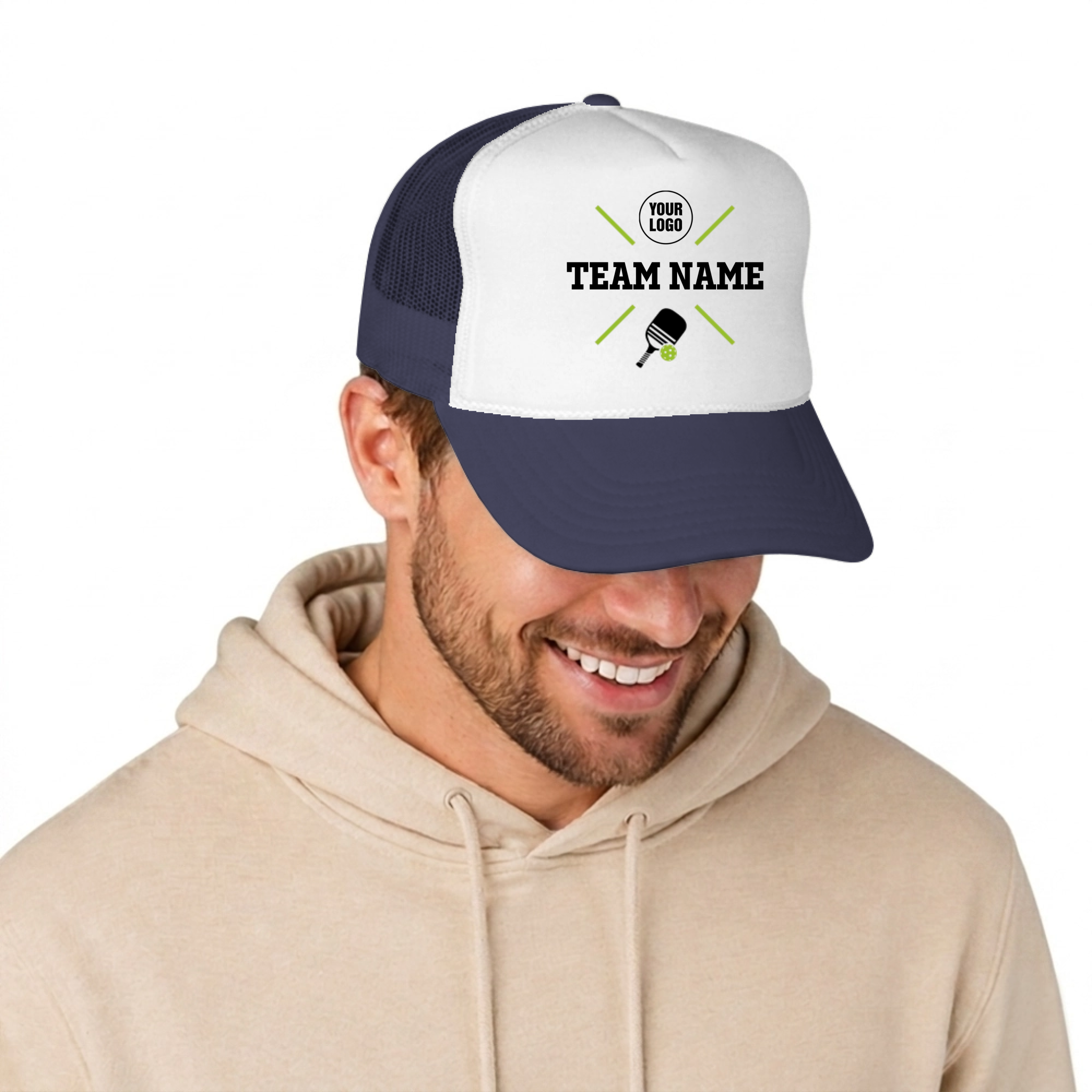 Picklewin Creative Custom Pickleball Trucker Cap For Men