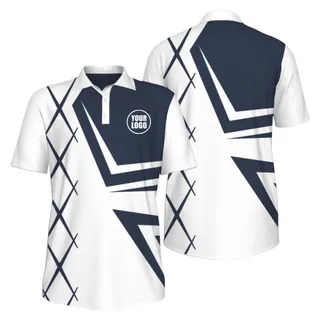 Picklewin Creative Diamond UV Protection Polo Shirt For Men