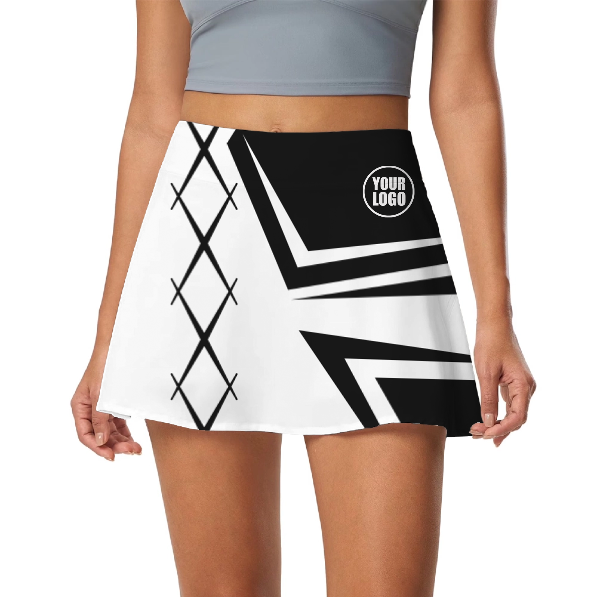 Picklewin Creative Diamond Women's Customized Skort