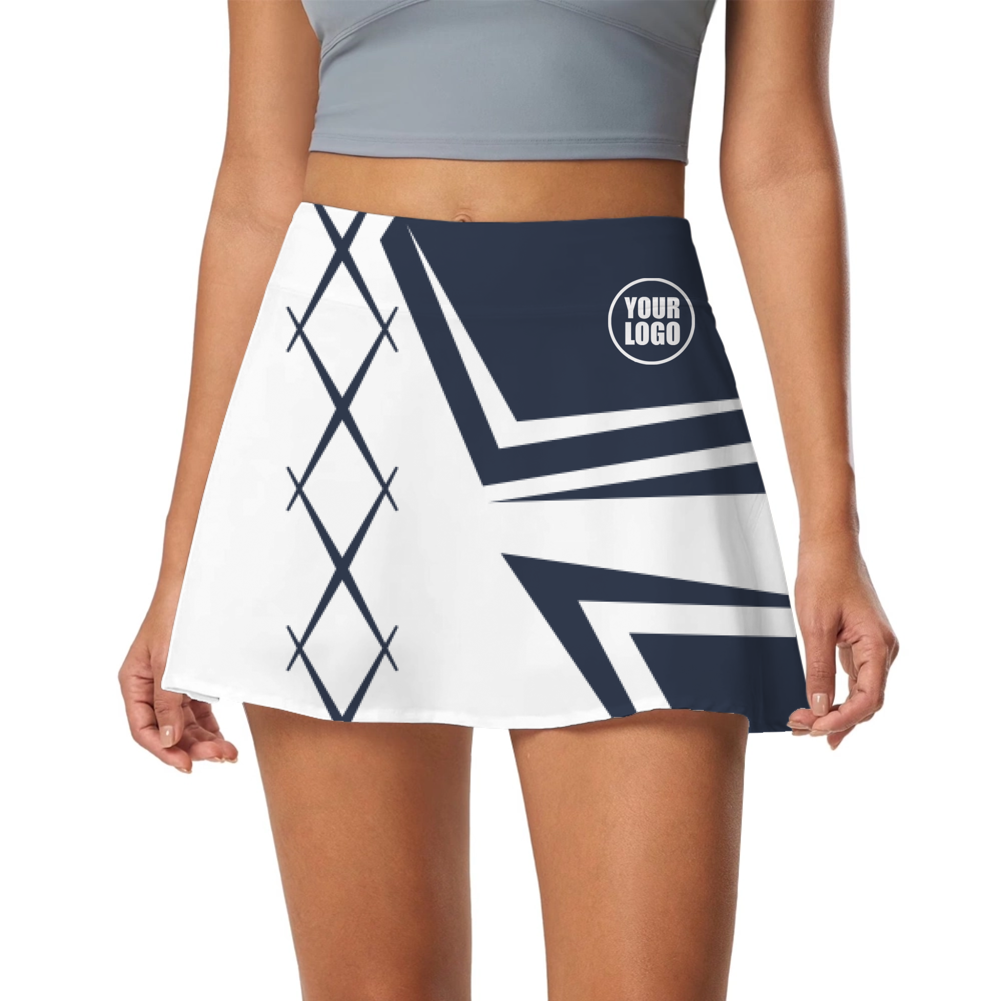 Picklewin Creative Diamond Women's Customized Skort