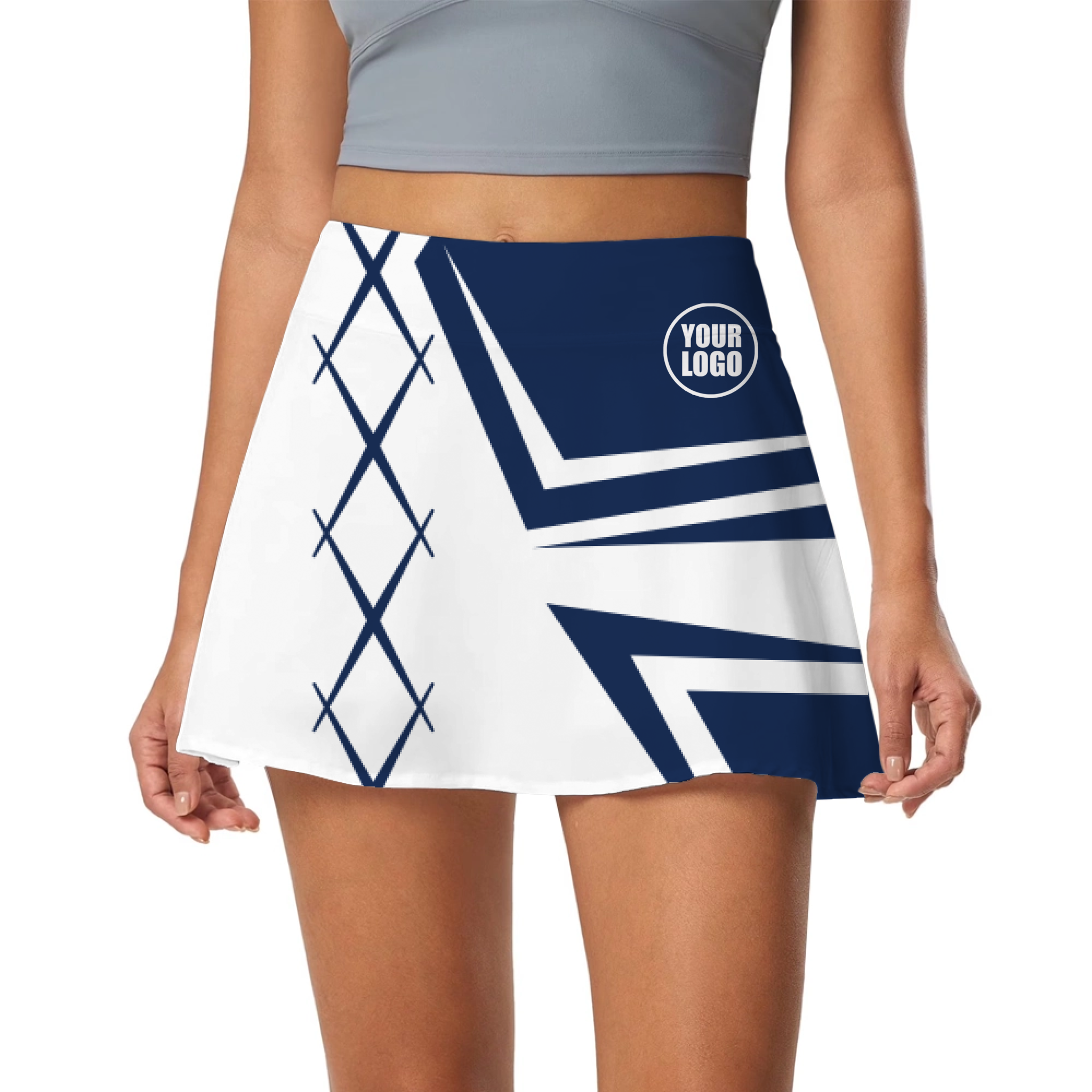 Picklewin Creative Diamond Women's Customized Skort
