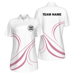 Picklewin Curvy Customized Women's UV Protection Polo