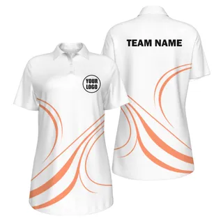 Picklewin Curvy Customized Women's UV Protection Polo – alternate