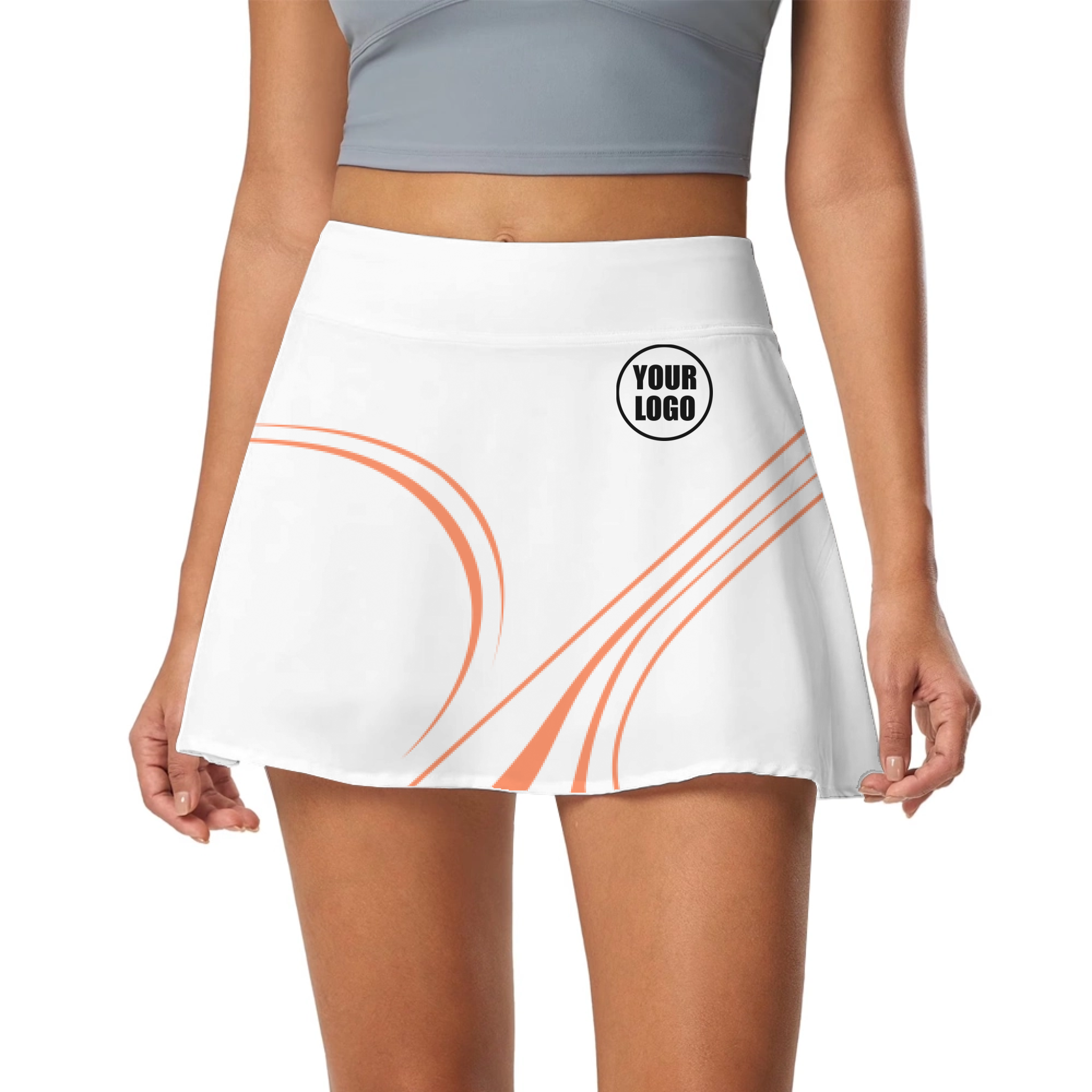 Picklewin Curvy Women's Customized Skort - alternate