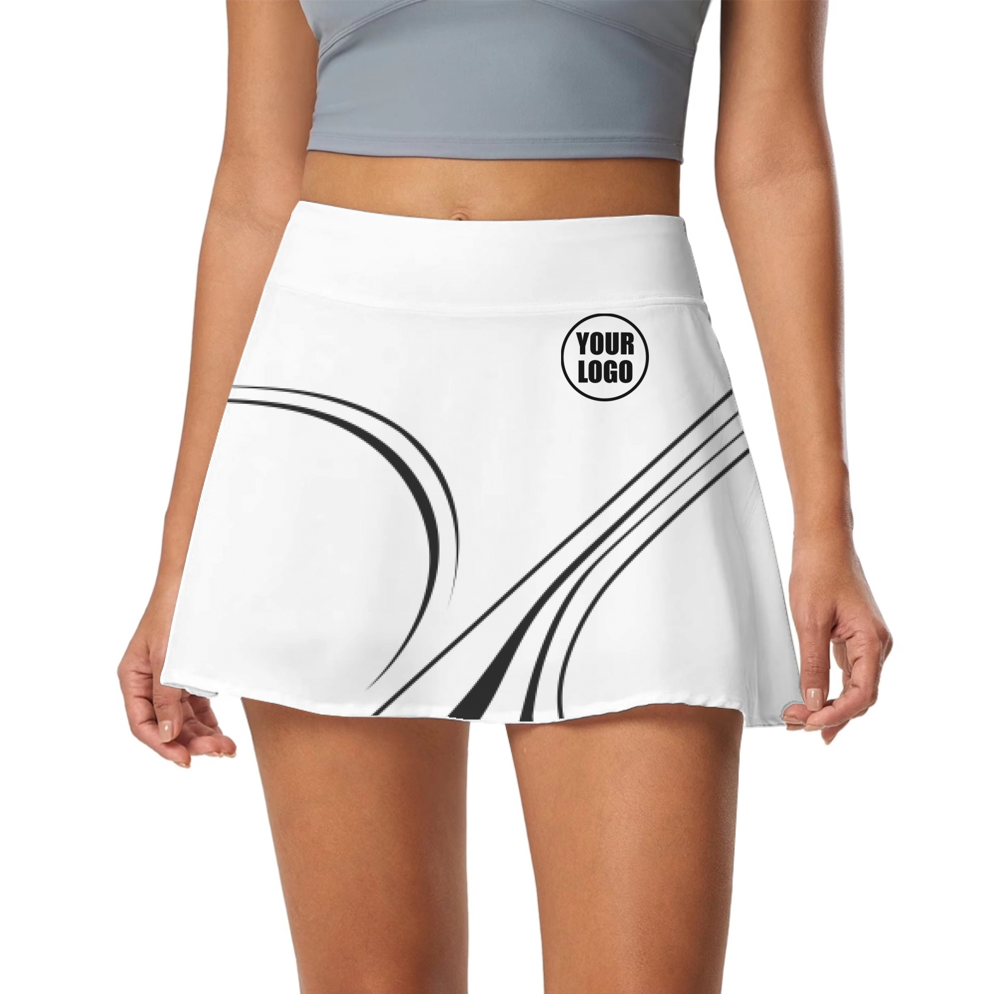 Picklewin Curvy Women's Customized Skort