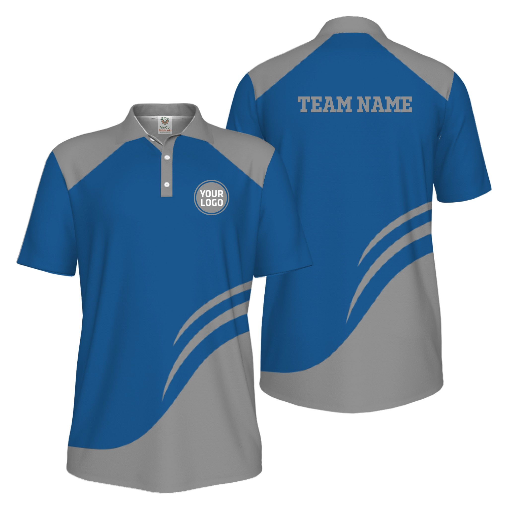 Picklewin Custom Branded Logo UV Protection Men Polo Shirt Bulk Price
