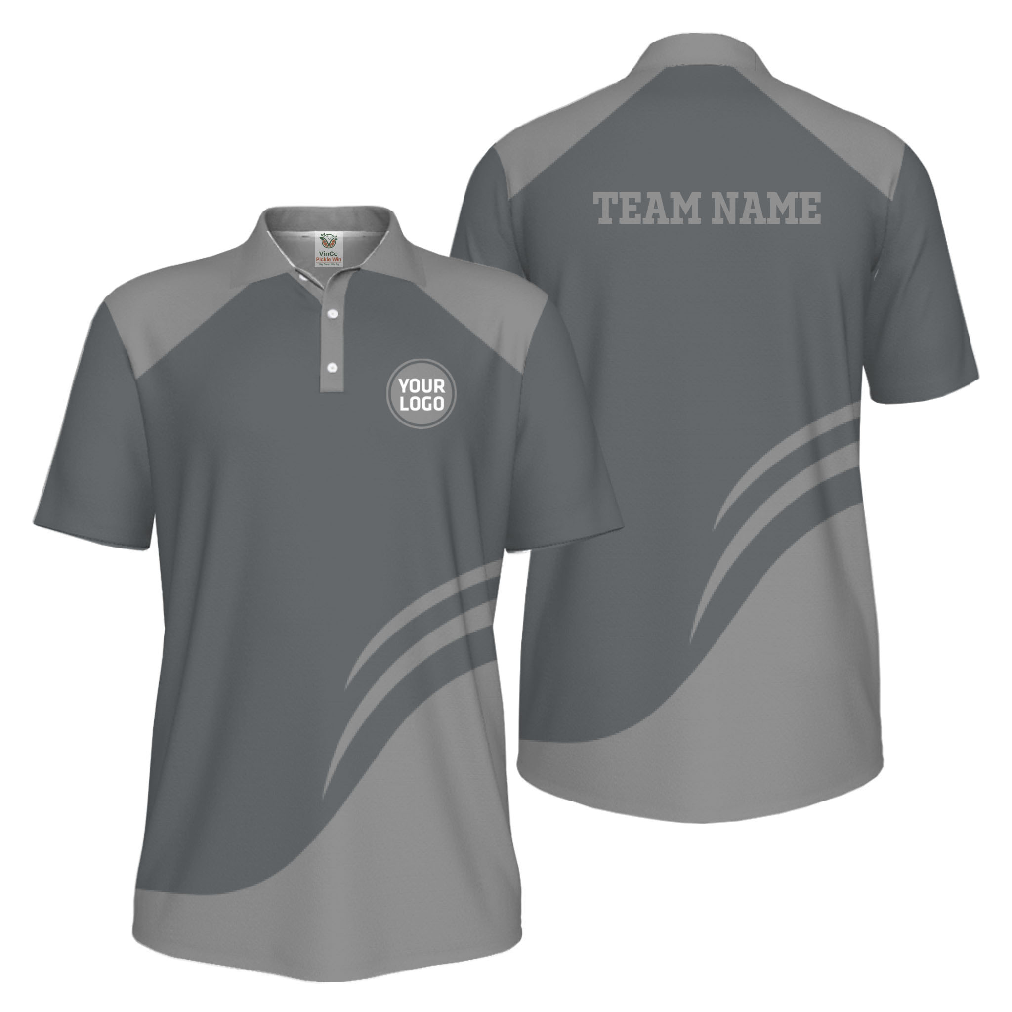 Picklewin Custom Branded Logo UV Protection Men Polo Shirt Bulk Price