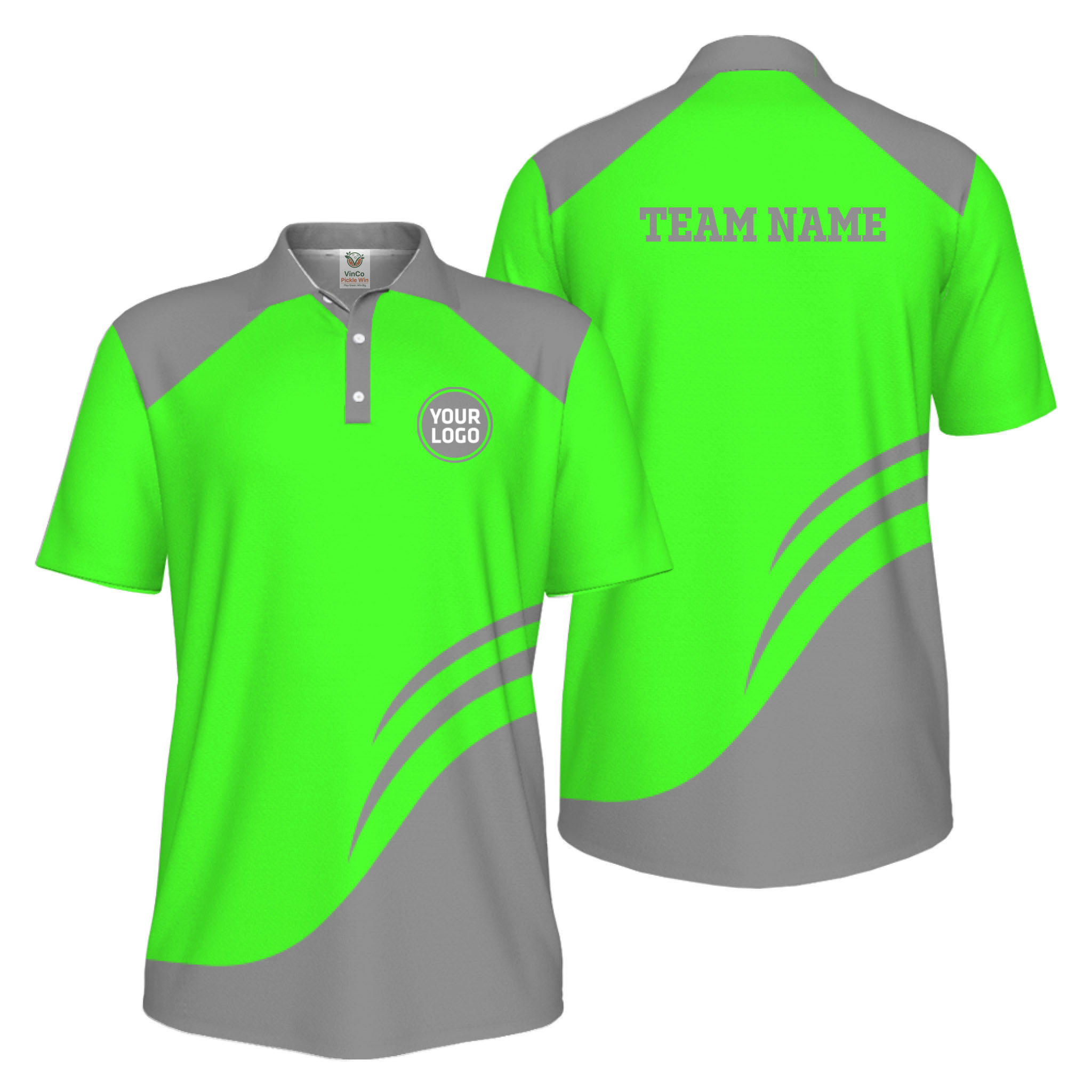 Picklewin Custom Branded Logo UV Protection Men Polo Shirt Bulk Price