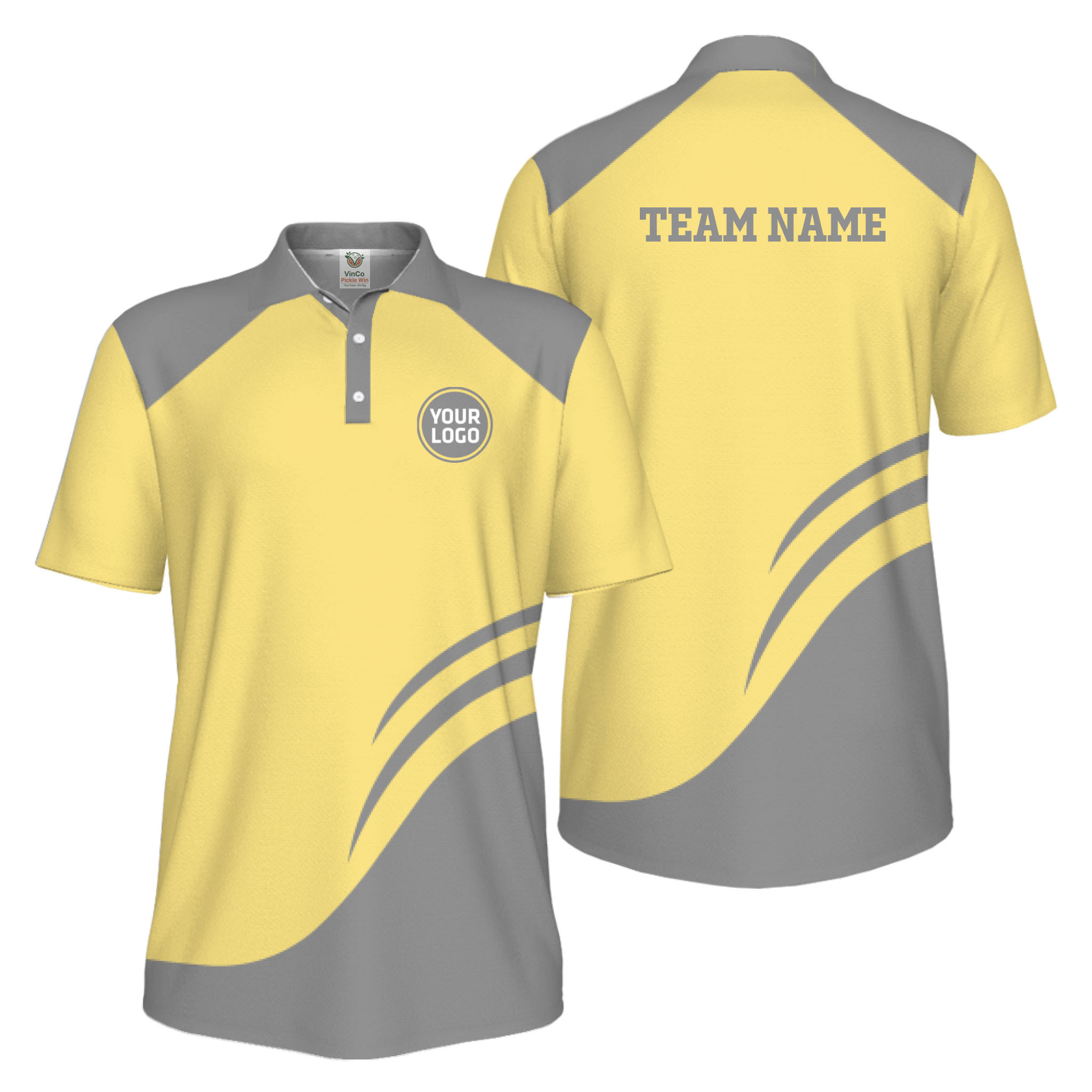 Picklewin Custom Branded Logo UV Protection Men Polo Shirt Bulk Price