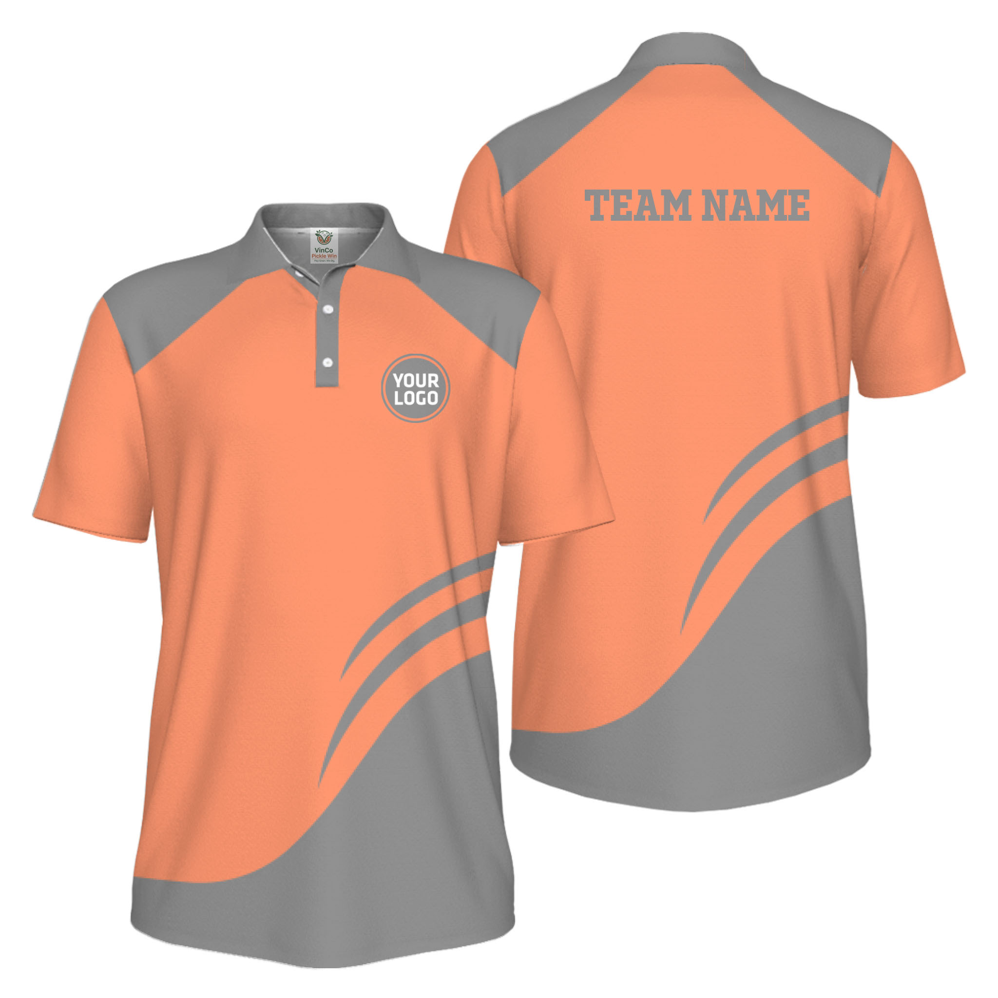 Picklewin Custom Branded Logo UV Protection Men Polo Shirt Bulk Price