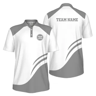 Picklewin Custom Branded Logo UV Protection Men Polo Shirt Bulk Price – alternate