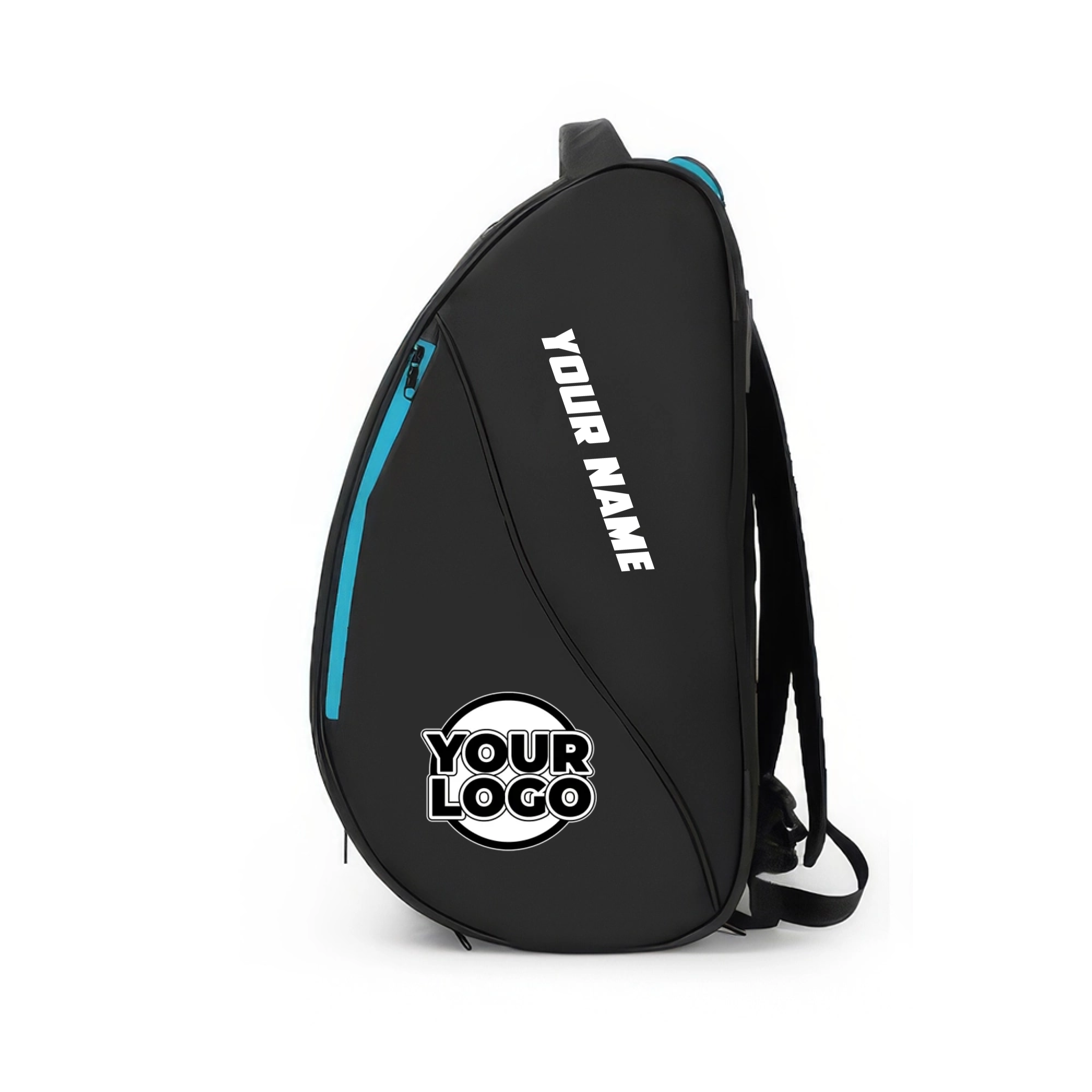 Picklewin Custom Logo And Team Name Pickleball Backpack Blue