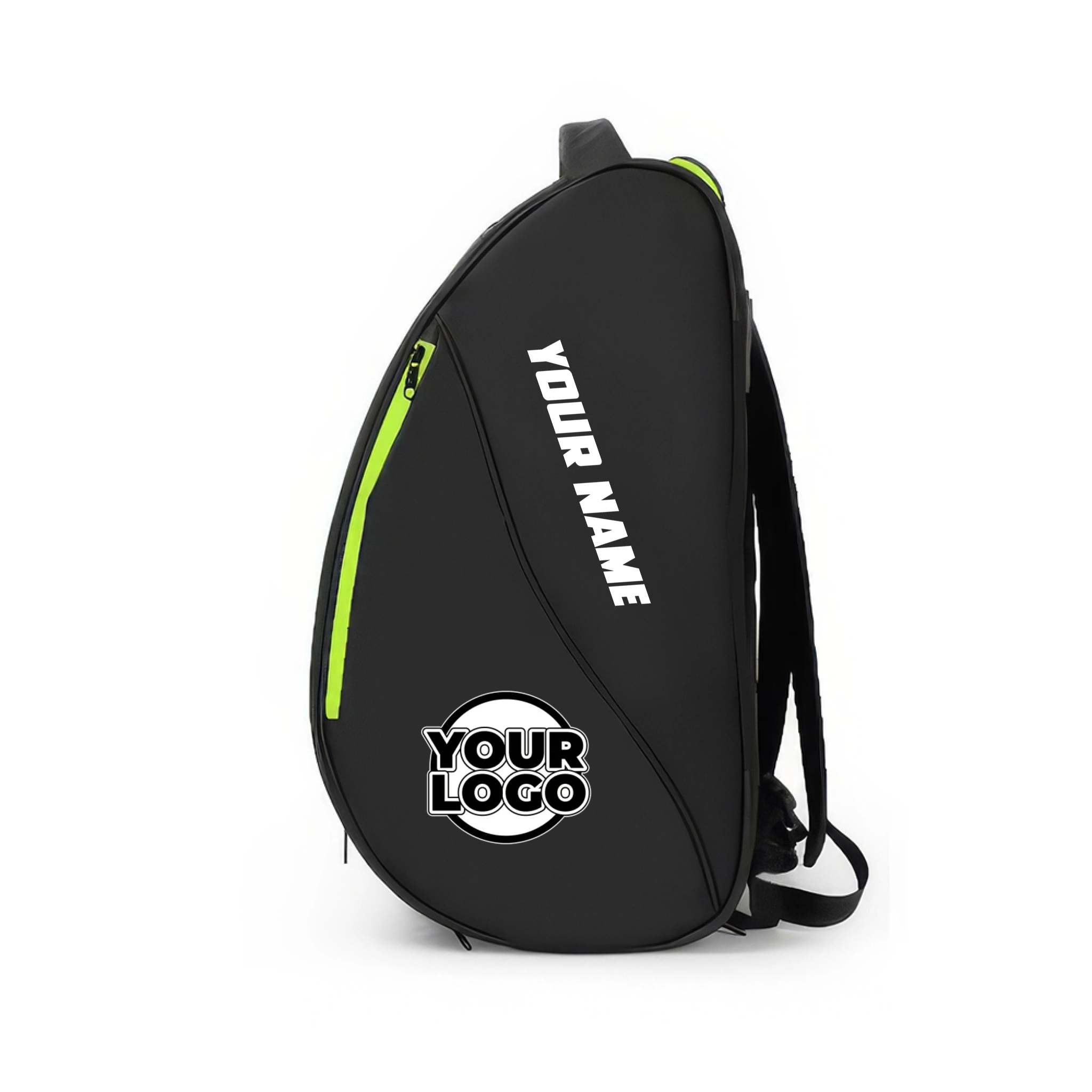 Picklewin Custom Logo And Team Name Pickleball Backpack Green 