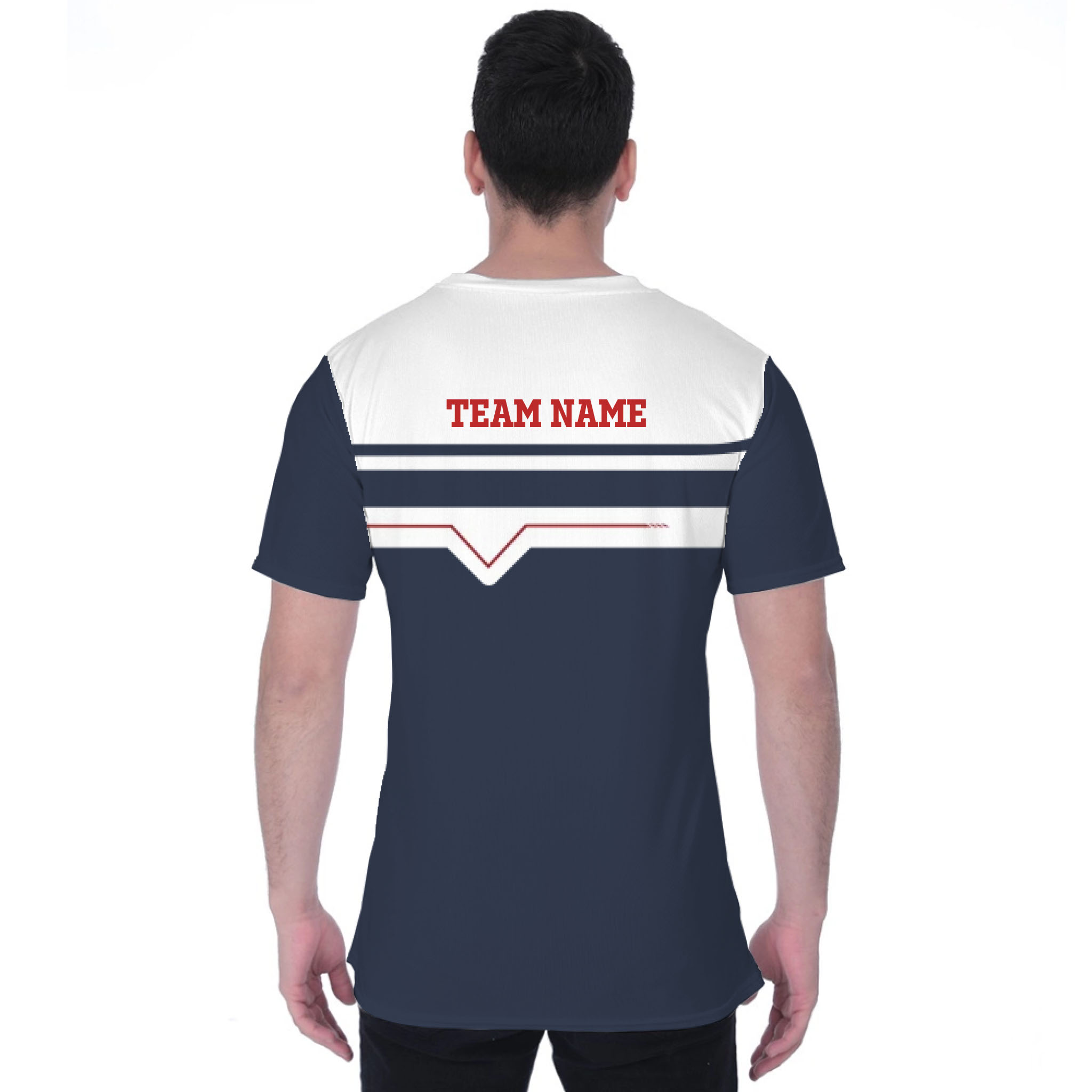 Picklewin Custom Logo And Team Name Sport T-shirt For Men Live Preview - alternate