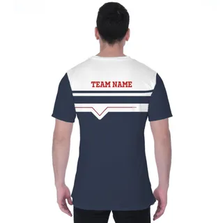 Picklewin Custom Logo And Team Name Sport T-shirt For Men Live Preview – alternate