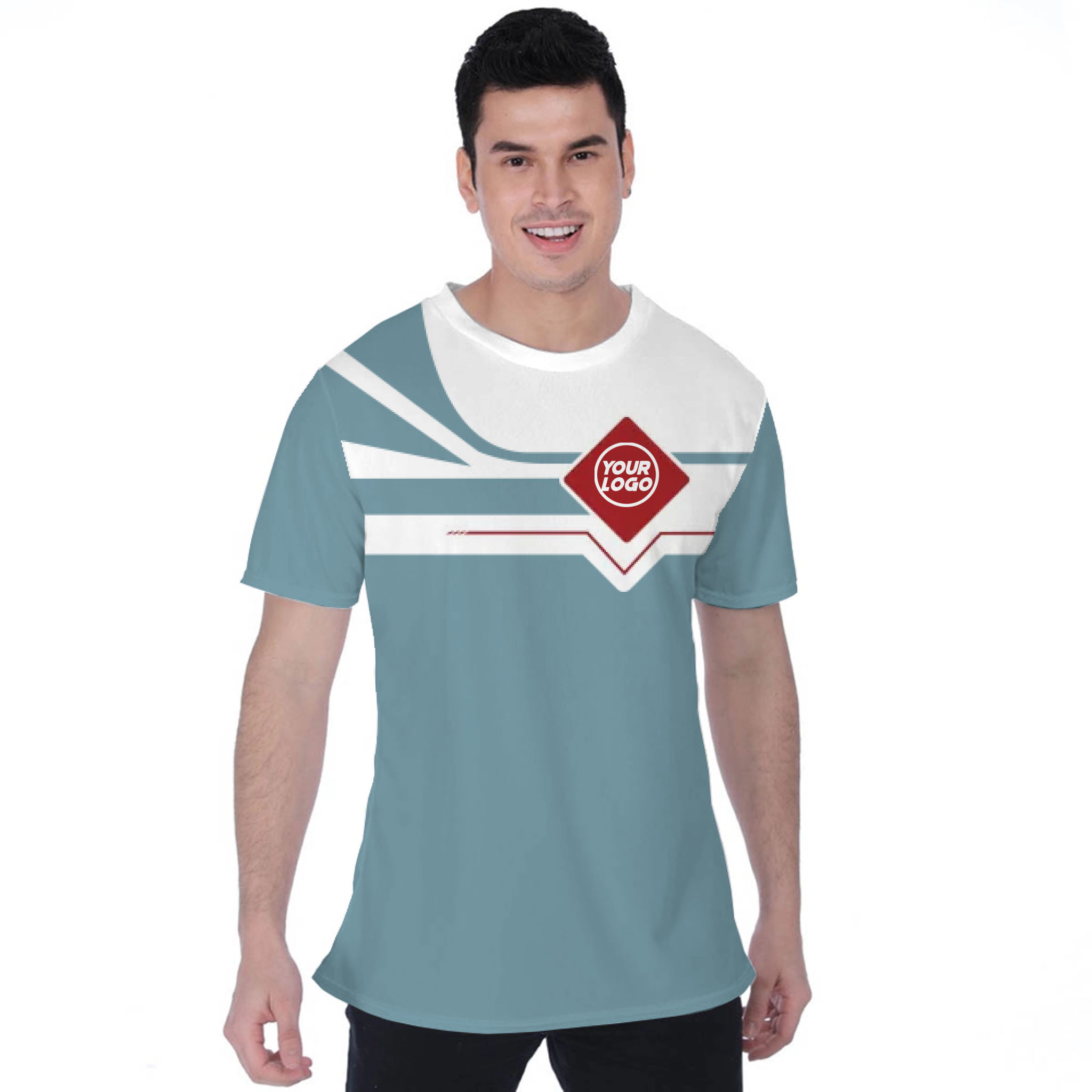 Picklewin Custom Logo And Team Name Sport T-shirt For Men Live Preview