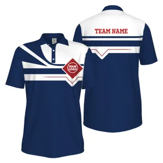 Picklewin Custom Logo And Team Name Sport UV Protection Polo Shirt Men 
